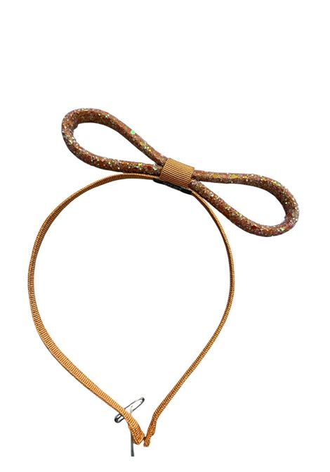 Cerchieto con fiocco glitter Rò Rò | CR425ARA